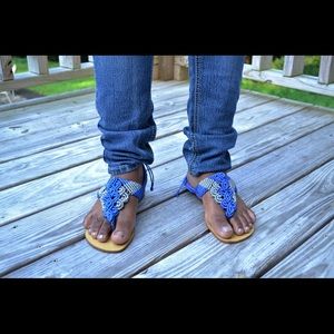 Muscari Baguette Sandals